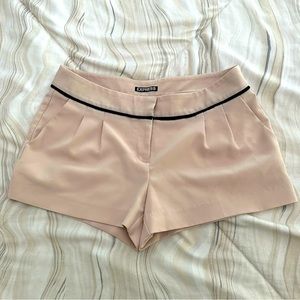 Express pale pink mini shorts. Size 4